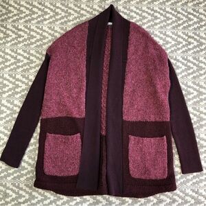 Smartwool moon ridge open front sweater cardigan